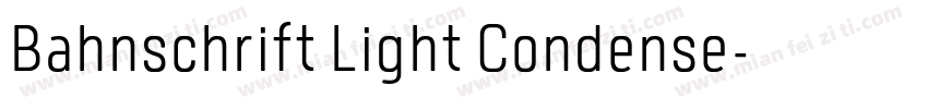 Bahnschrift Light Condense字体转换